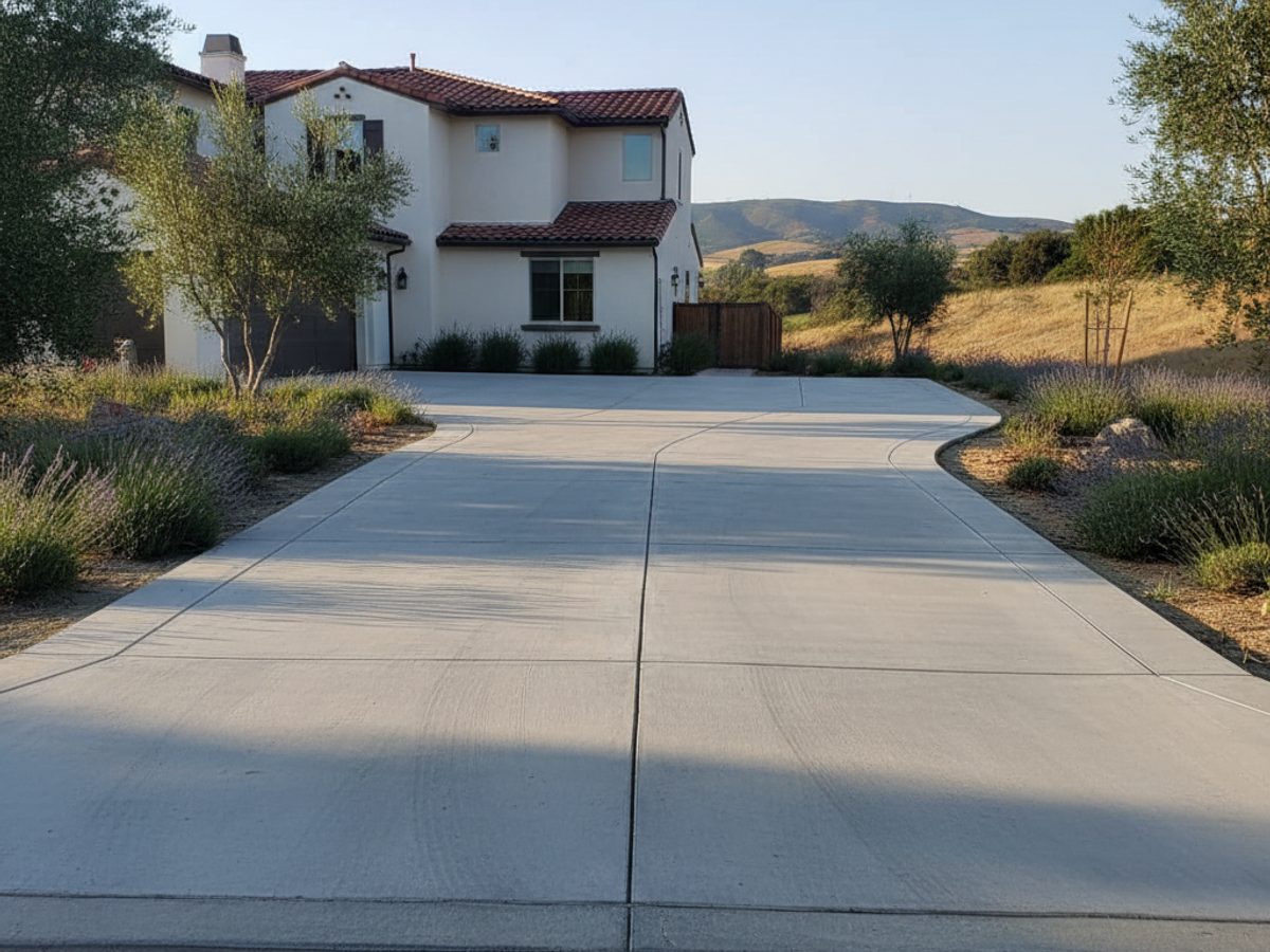 West Coast Concrete Solutions crew working on a home