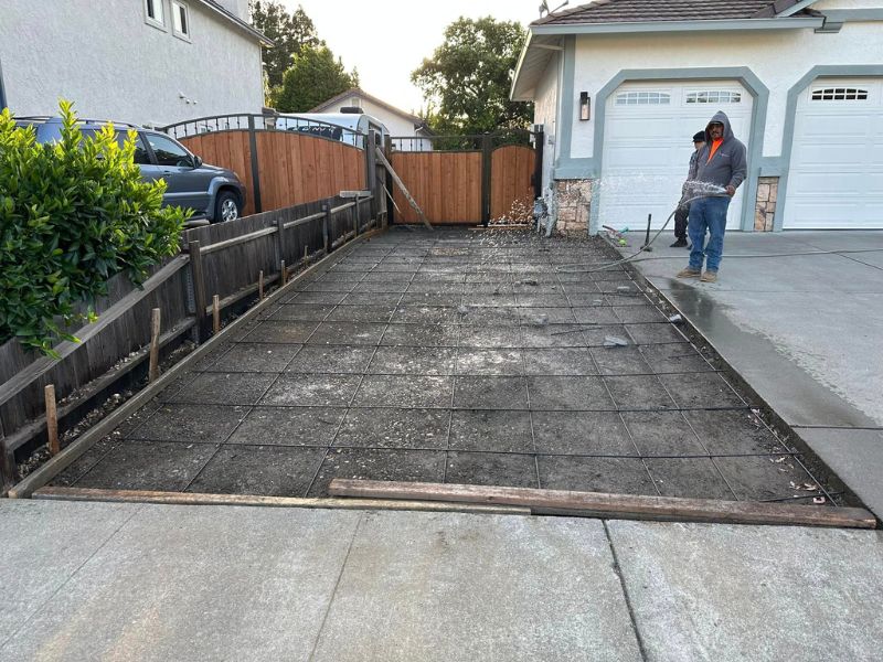 stamped concrete south gate ca